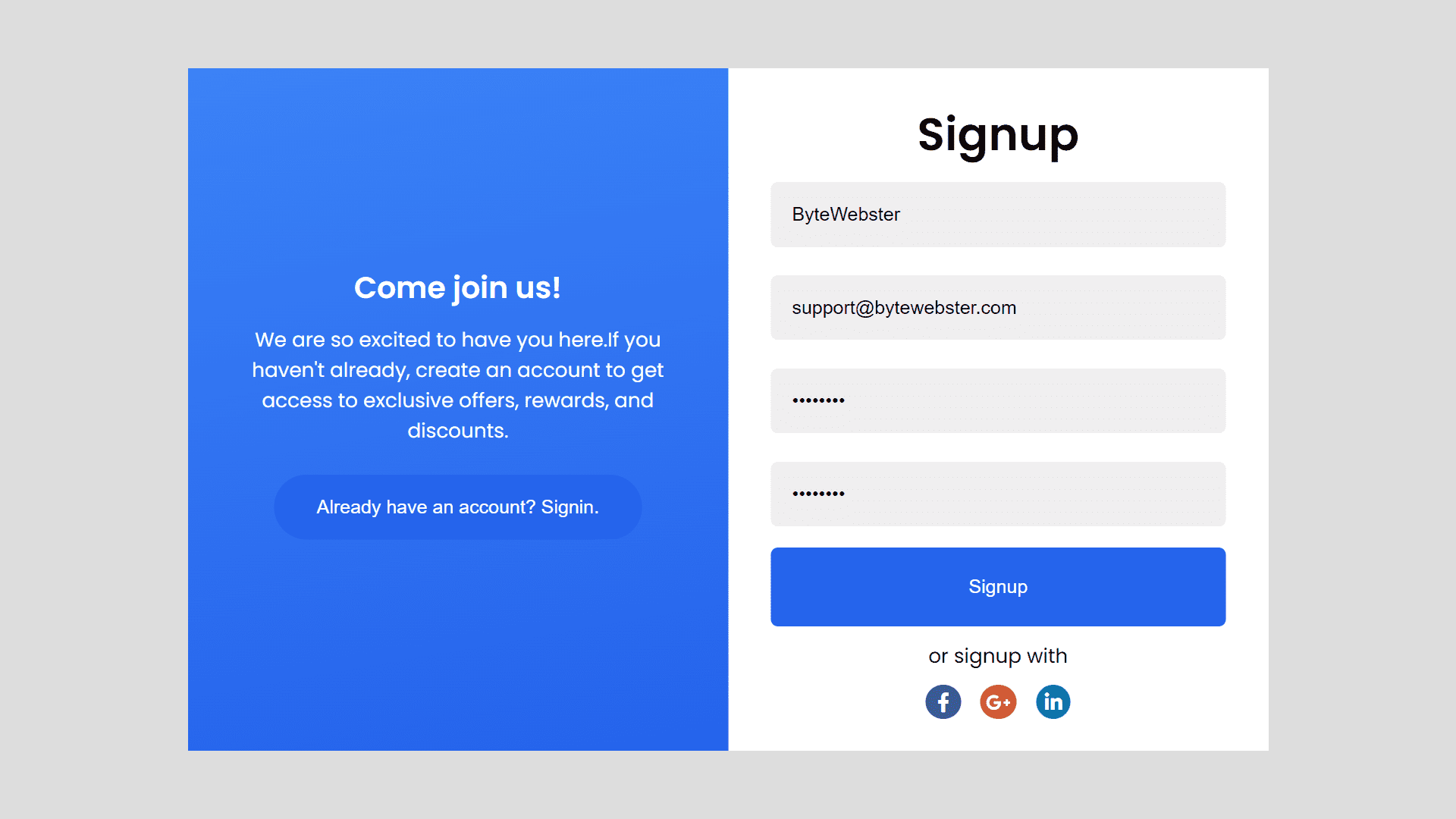 How To Create Responsive Login Form Using Html Css Ve Vrogue Co